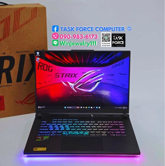 (RTX 5070Ti) ASUS ROG STRIX G16 G614PR-RV003W - ECLIPSE GRAY รูปที่ 2