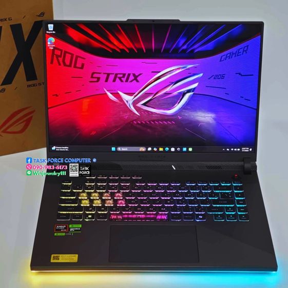 (RTX 5070Ti) ASUS ROG STRIX G16 G614PR-RV003W - ECLIPSE GRAY รูปที่ 3