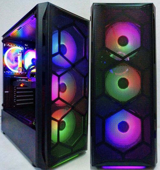 ❇️คอมพิวเตอร์PCทำงาน ตัดต่อ แคสเกมแรงๆ❇️SET 16Core32Thread❇️RAM 16G❇️RX 570❇️NVME 512G