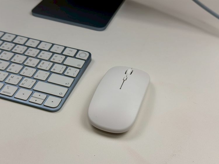 iMac 24-inch M1 2021 Ram8GB SSD256GB CPU8-Core GPU8-Core 4Ports Blue รูปที่ 9