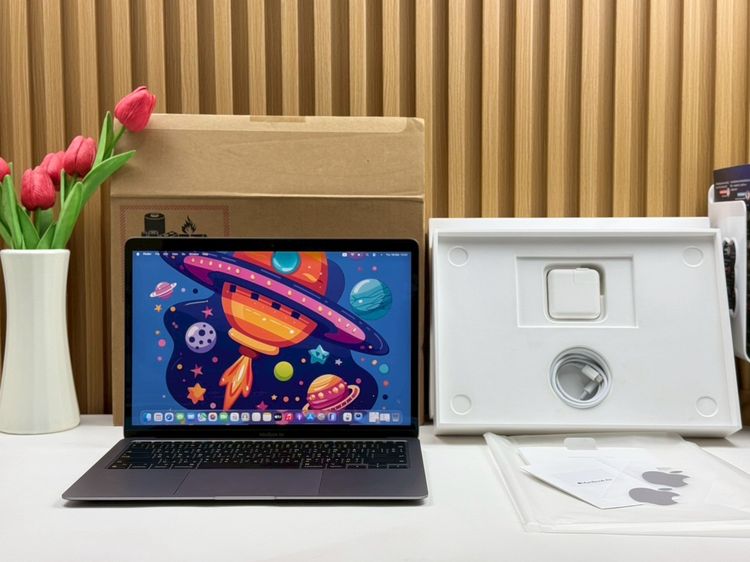 Apple แมค โอเอส 16 กิกะไบต์ อื่นๆ ไม่ใช่ MacBook Air 13-inch M1,2020 Ram16GB SSD1TB SpaceGray