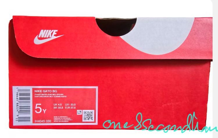 🔥👟Nike Gato BG US 5y ,EU 37.5 CM 23.5 รูปที่ 12