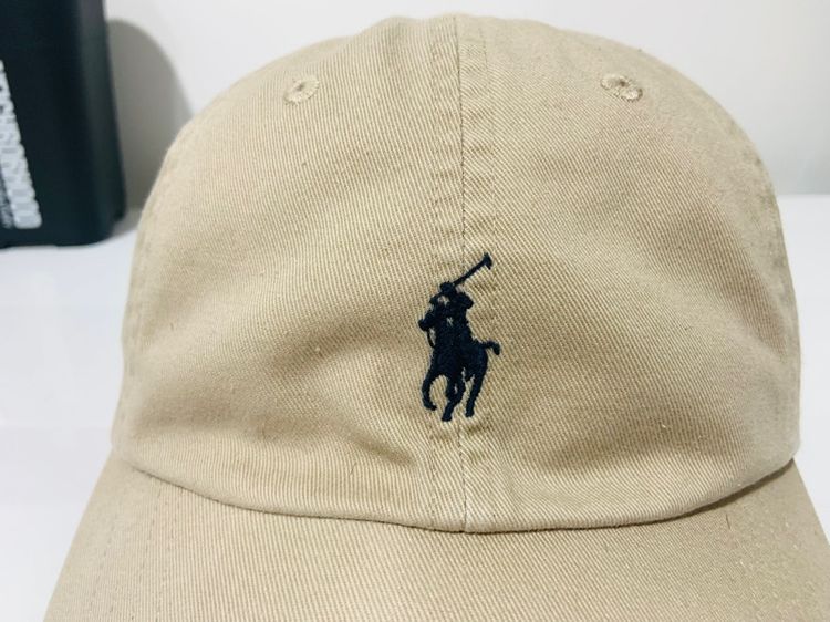 หมวก POLO RALPH LAUREN แท้ 💯 สภาพดีมาก งานปักโลโก้ดำสวย ทรงสวย ทรงคลาสสิค หายากน่าสะสมครับ รูปที่ 3