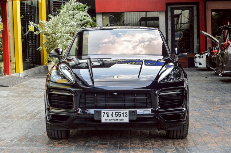 Porsche Cayenne 2020 3.0 E-Hybrid Coupé 4WD Utility-car ปลั๊กอินไฮบริด (PHEV) ไม่ติดแก๊ส เกียร์อัตโนมัติ ดำ รูปที่ 3