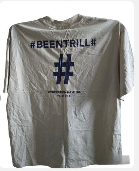 🔥เสื้อยืด แบรนด์สตรีทดัง BEENTRILL  ตัวละ 320 สีดำ,สีเทา ช้อปเกาหลี รูปที่ 5
