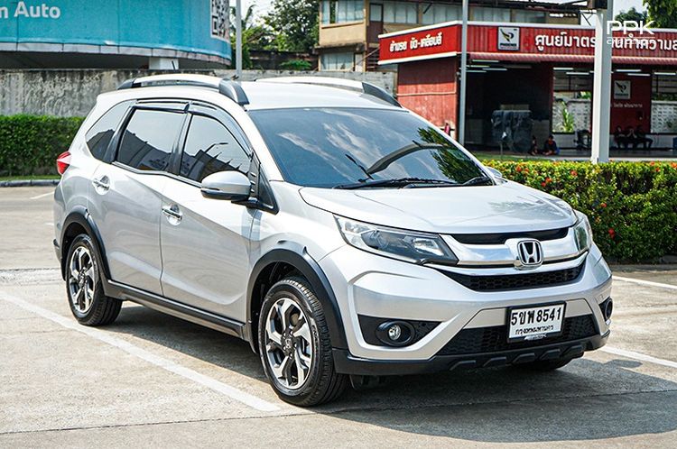 Honda BR-V 2016 1.5 V Utility-car เบนซิน ไม่ติดแก๊ส เกียร์อัตโนมัติ เทา รูปที่ 3