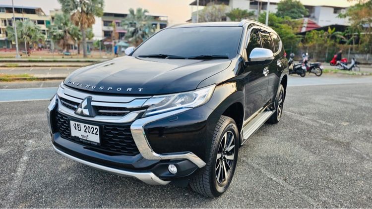 Mitsubishi Pajero Sport 2019 2.4 GT Utility-car ดีเซล เกียร์อัตโนมัติ ดำ รูปที่ 3