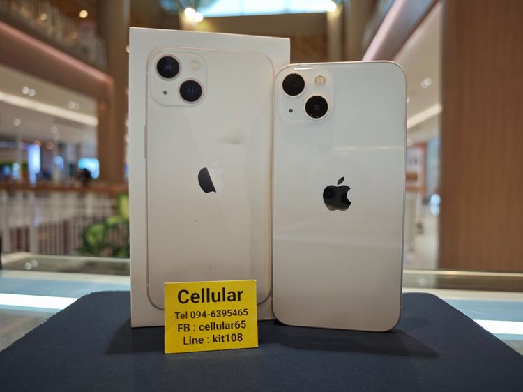 iPhone 13 128GB Batt100 สภาพสวยมาก เครื่องไทย ครบกล่อง