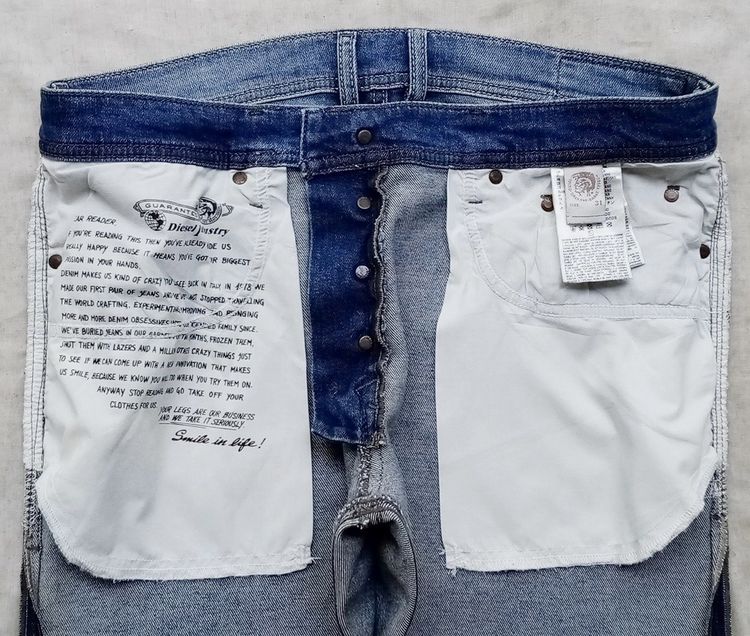 ยีนส์ DIESEL ใหม่ มาพร้อม QC STICKER รูปที่ 12
