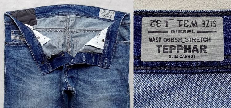 ยีนส์ DIESEL ใหม่ มาพร้อม QC STICKER รูปที่ 10