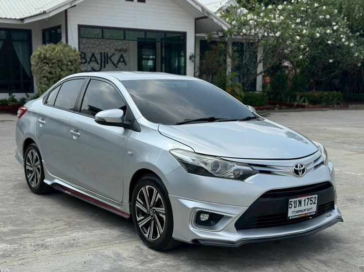 Toyota Vios 2014 1.5 E Sedan เบนซิน ไม่ติดแก๊ส เกียร์อัตโนมัติ บรอนซ์เงิน รูปที่ 3