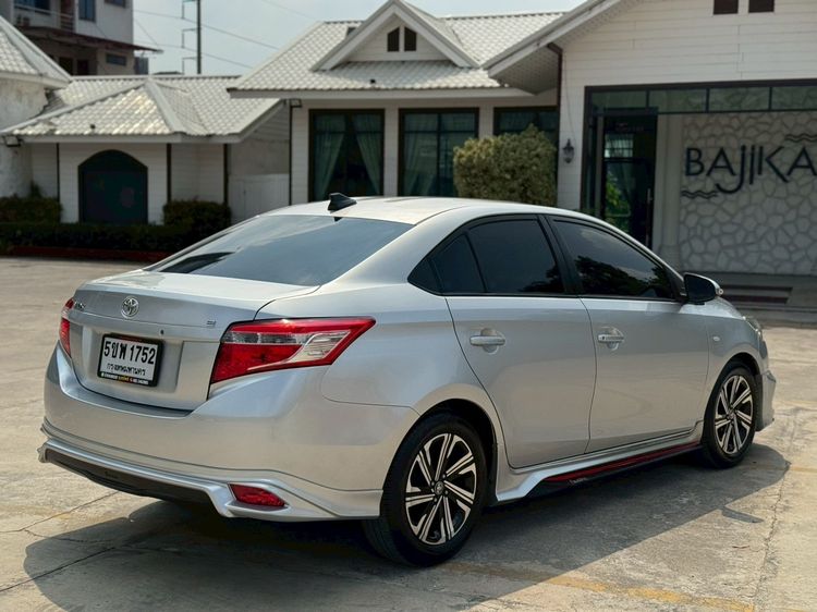 Toyota Vios 2014 1.5 E Sedan เบนซิน ไม่ติดแก๊ส เกียร์อัตโนมัติ บรอนซ์เงิน รูปที่ 4