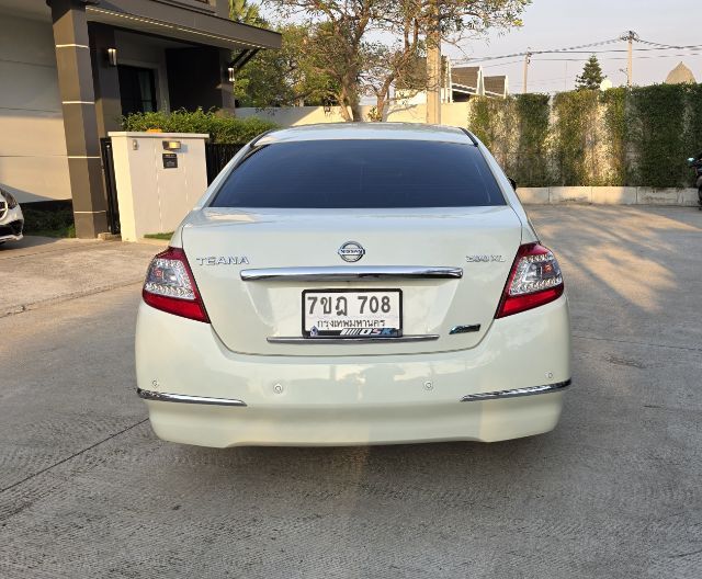 Nissan Teana 2012 2.0 200 XL Sedan เบนซิน LPG เกียร์อัตโนมัติ ขาว รูปที่ 3