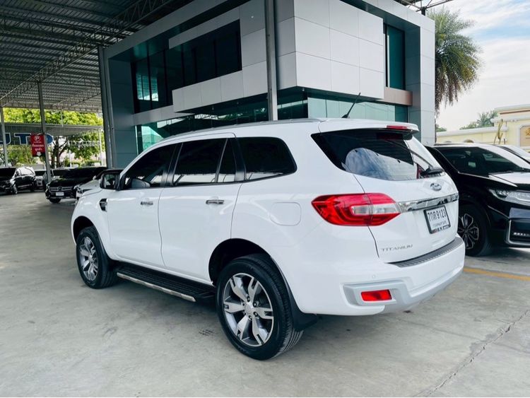 Ford Everest 2018 2.2 Titanium Plus Utility-car ดีเซล ไม่ติดแก๊ส เกียร์อัตโนมัติ ขาว รูปที่ 4