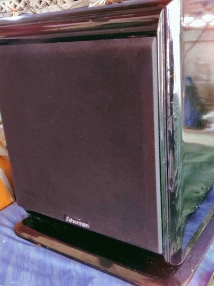 ตู้ลำโพง Sherman สำหรับใช้ในห้อง Karaoka ทั่วไป, ลำโพง 12 นิ้ว เลิกใช้แล้วขายเฉพาะซับวูฟเฟอร์ วอล์ลุ่ม ลดเสียง เเละ เริ่งเสียงได้ มีแอมม์ขยายในตัวดังมาก.  รูปที่ 6