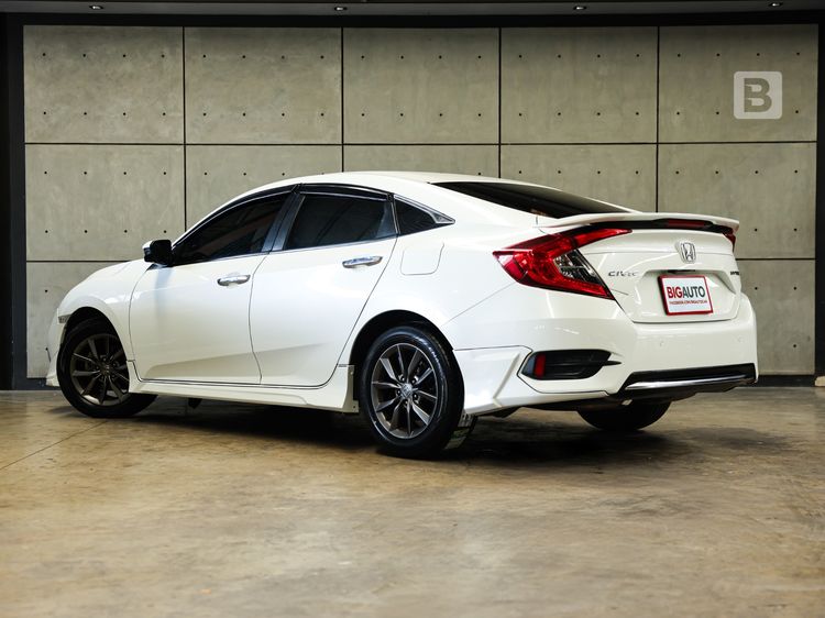 Honda Civic 2019 1.8 EL i-VTEC Sedan เบนซิน ไม่ติดแก๊ส เกียร์อัตโนมัติ ขาว รูปที่ 4