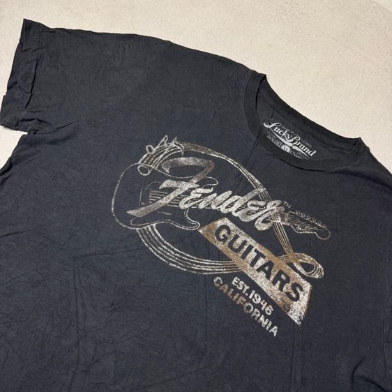 เสื้อยืด Lucky Brand​ x Fender​ Size XL รูปที่ 4