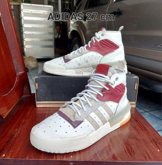 หลากสี หนังแท้ UK 8.5 | EU 42 2/3 | US 9 รองเท้าผ้าใบ ADIDAS 27 cm