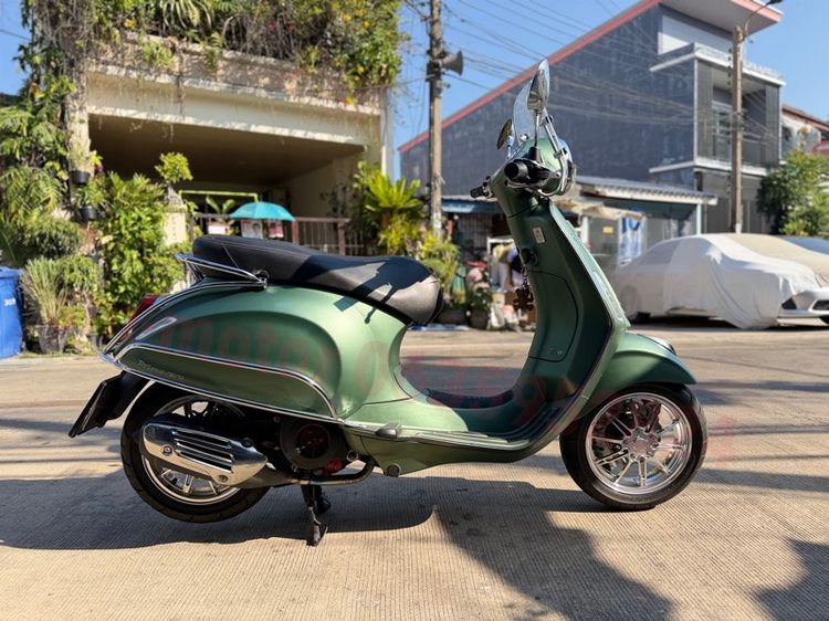 ขาย Vespa Primavera 150 IGet Abs Green Matt รุ่น Safari 500 คัน ปี2021 รูปที่ 5