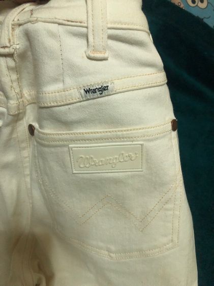 กางเกงขายาว สีขาว รูปที่ 3