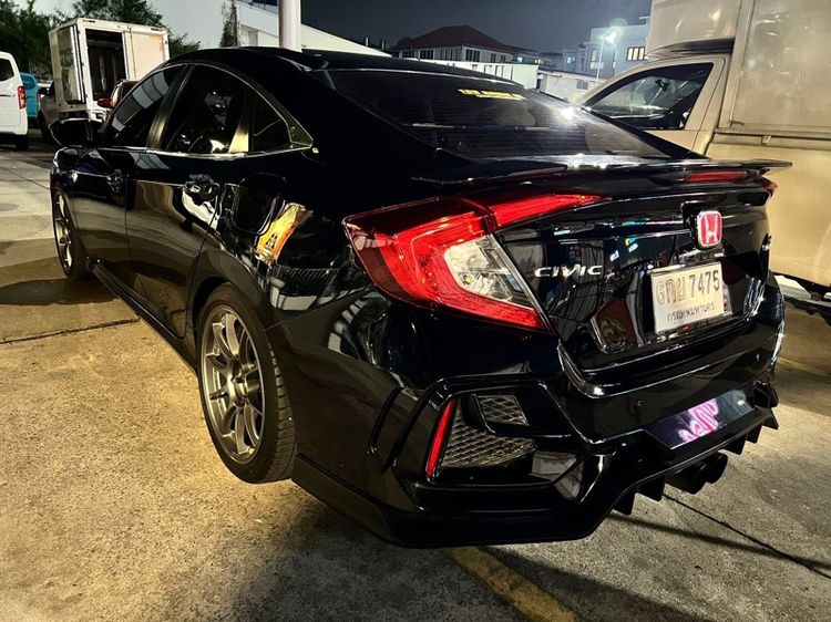 Honda Civic 2017 1.8 E i-VTEC Sedan เบนซิน ไม่ติดแก๊ส เกียร์อัตโนมัติ ดำ รูปที่ 4