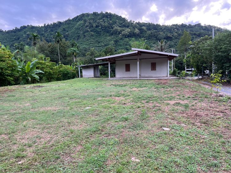 ขายที่ดิน 200 ตารางวา มีบ้าน 1 หลัง ต.เขาพระ ติดถนนหลัก เหมาะทำพูลวิลล่า