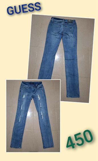 อื่นๆ ฟรีไซส์ อื่นๆ แขนยาว ขายเหมาเสื้อยีนส์กางเกงยีนส์แบรนด์ดังงานสวย สภาพดี 