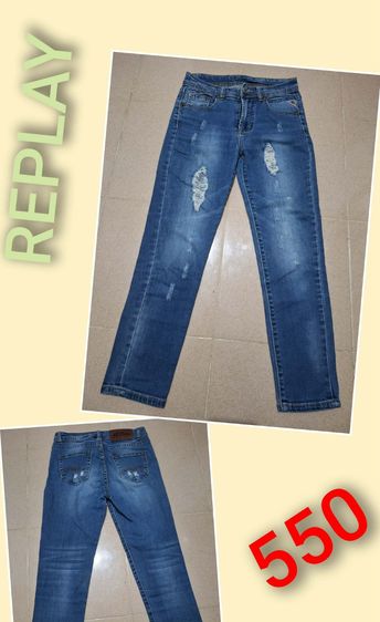 ขายเหมาเสื้อยีนส์กางเกงยีนส์แบรนด์ดังงานสวย สภาพดี  รูปที่ 10