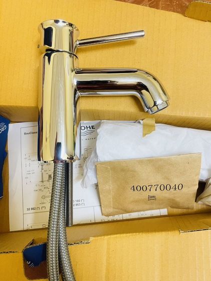 ก็อกน้ำผสม น้ำร้อน-น้ำเย็น บริษัทGROHE อุปกรณ์ครบชุดพร้อมประกอบ รูปที่ 3