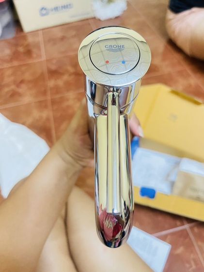 ก็อกน้ำผสม น้ำร้อน-น้ำเย็น บริษัทGROHE อุปกรณ์ครบชุดพร้อมประกอบ