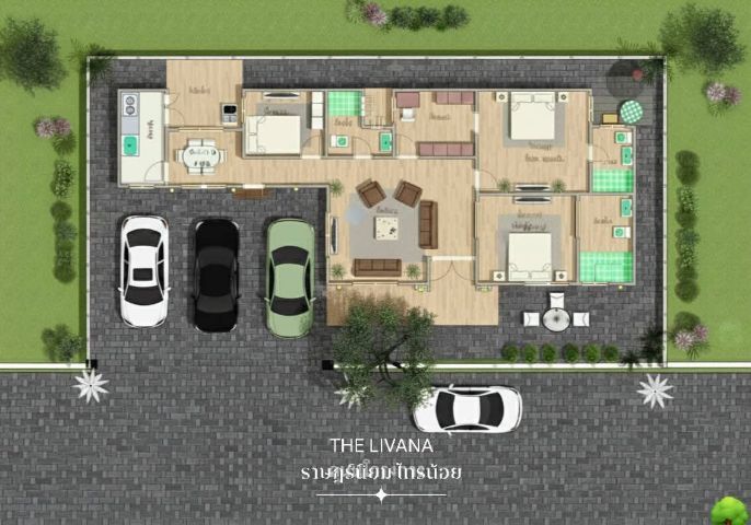 อื่นๆ ไม่มี 2026 ไม่ใช่ บ้านเดี่ยว โครงการ The LIVANA-เดอะลิวาน่า ราษฎร์นิยม ไทรน้อย นนทบุรี รูปที่ 3