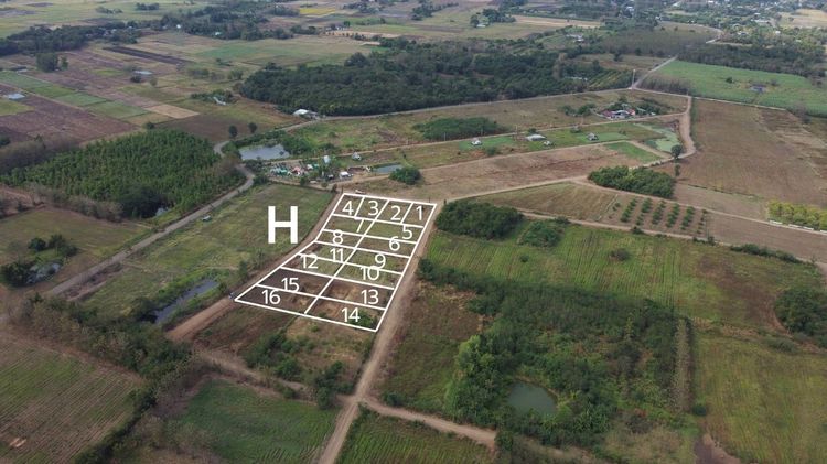 เปิดจองแล้ว วังชมภูแลนด์ โซน H1 – H16 รูปที่ 2