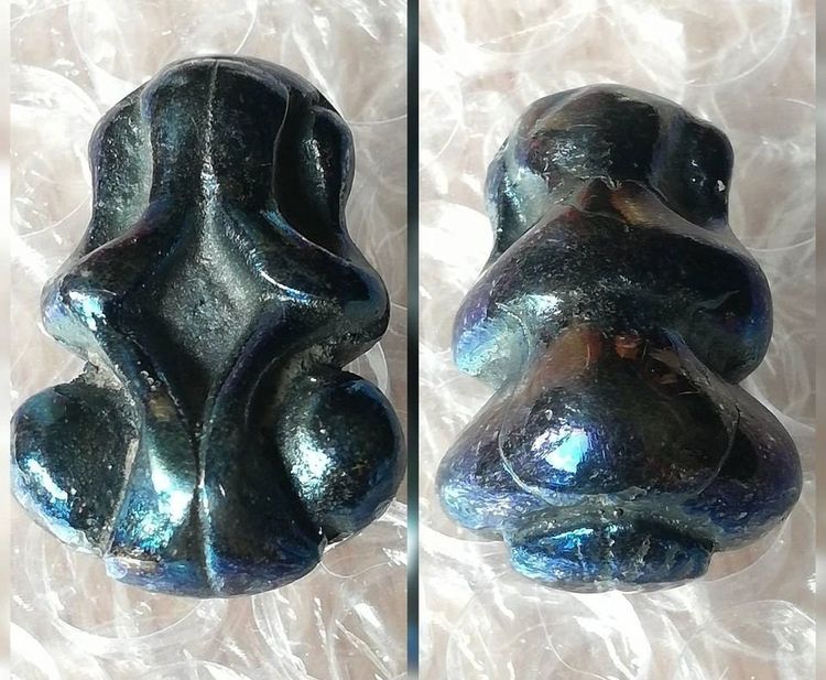 พระปิดตาหลวงพ่อทา หลวงปู่นาค หลวงพ่อเกิด หลวงพ่อทับ เนื้อเมฆพัตร รูปที่ 6