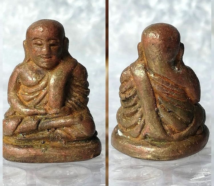 หล่อหลวงพ่อเงิน วัดบางคลาน พิจิตร พิมพ์นิยมคละเนื้อคละพิมพ์ รูปที่ 9