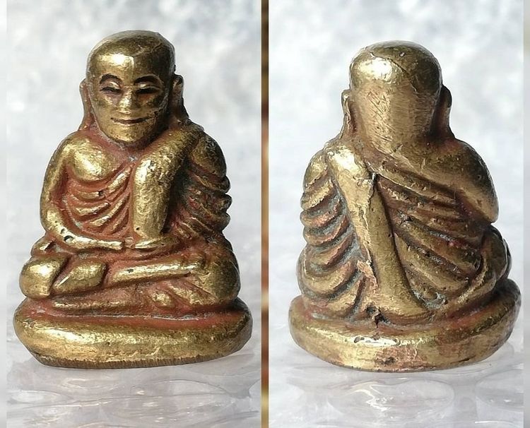 หล่อหลวงพ่อเงิน วัดบางคลาน พิจิตร พิมพ์นิยมคละเนื้อคละพิมพ์ รูปที่ 7