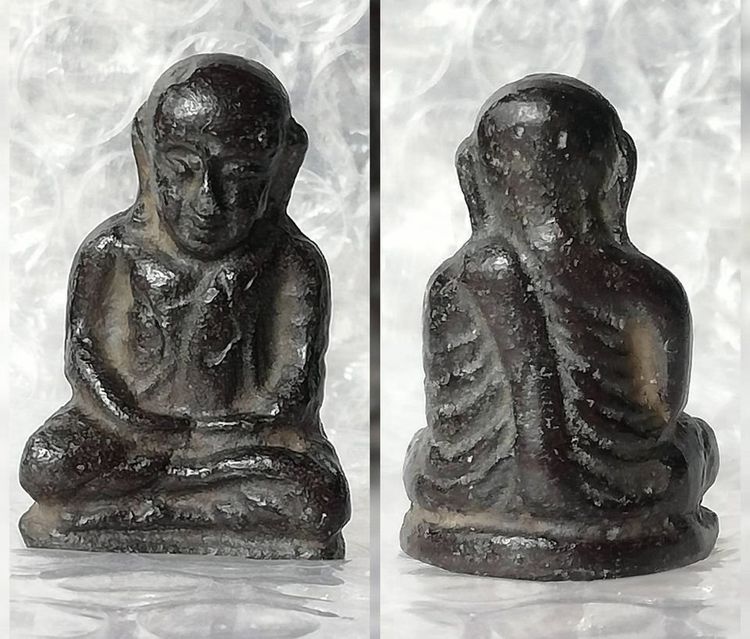 หล่อหลวงพ่อเงิน วัดบางคลาน พิจิตร พิมพ์นิยมคละเนื้อคละพิมพ์ รูปที่ 6