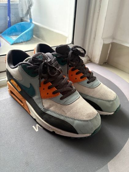 UK 10.5 | EU 45 1/3 | US 11 Nike Air Max 90 Essential Blue Gold Men's AJ1285-110 US