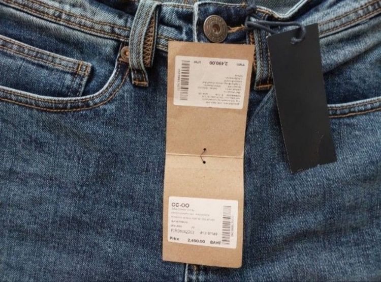กางเกงยีนส์ CC-OO ไซส์ 30 ทรงสลิม ใหม่ป้ายห้อย รูปที่ 7