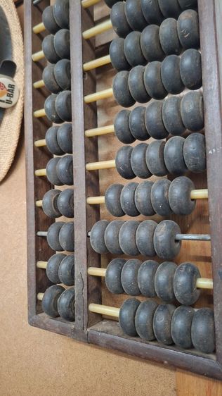 ลูกคิดไม้ โบราณ รูปที่ 3