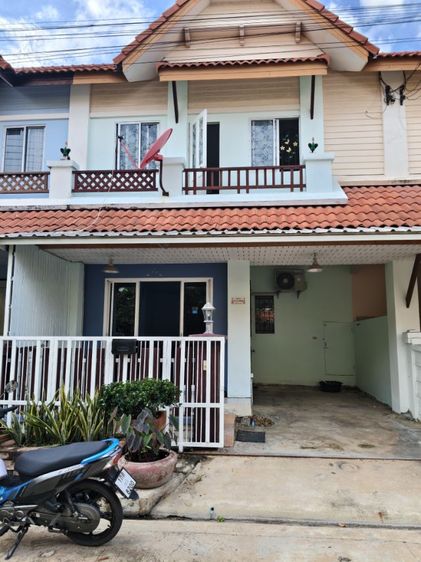 มีบางส่วน ใช่ เช่าหรือขายหมูบ้านกานดาริมคลอง รูปที่ 2