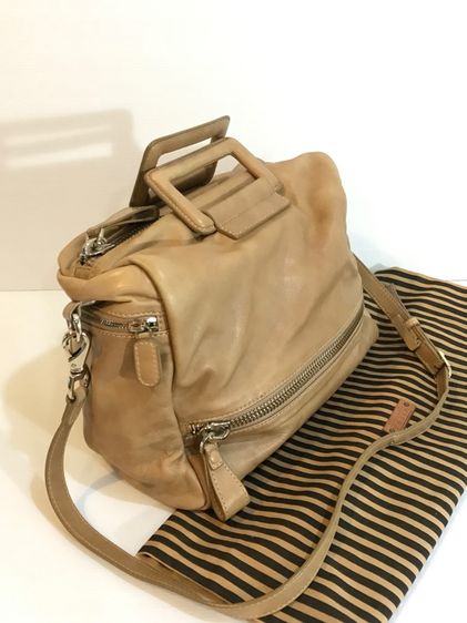 หญิง เนื้อ กระเป๋าหนังแท้ Viera by Ragazze มือสอง สภาพดี ใช้น้อย