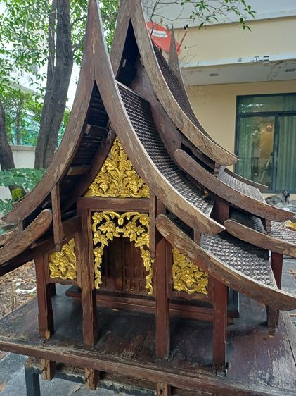 ศาลตา ยาย เรือนไม้สัก ทรงไทย ทรงล้านนา  รูปที่ 3