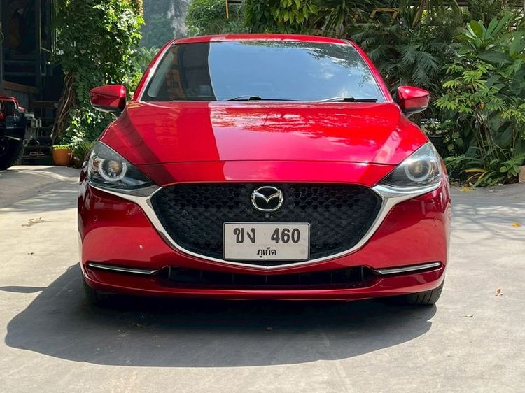 Mazda Mazda 2 2019 1.5 XD Sedan ดีเซล ไม่ติดแก๊ส เกียร์อัตโนมัติ แดง รูปที่ 2