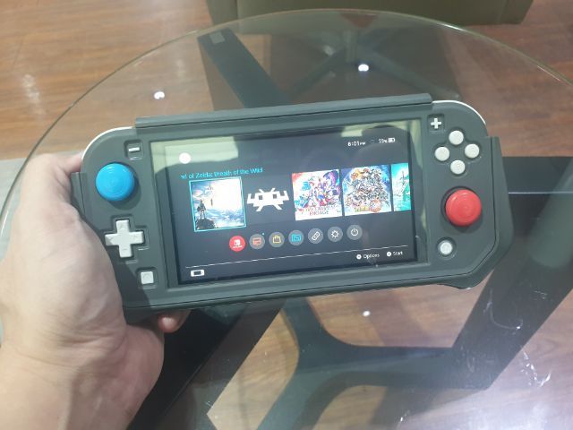 Nintendo switch lite แปลงแล้วสภาพนางฟ้า เมมแท้ 256 พร้อมเคสหายาก รูปที่ 2