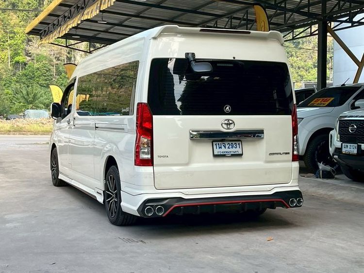 Toyota Commuter 2023 2.8 Van ดีเซล ไม่ติดแก๊ส เกียร์อัตโนมัติ ขาว รูปที่ 4