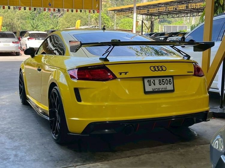 Audi Audi TT  2020 2.0 TFSI Quattro S Line 4WD Sedan เบนซิน ไม่ติดแก๊ส เกียร์อัตโนมัติ เหลือง รูปที่ 4
