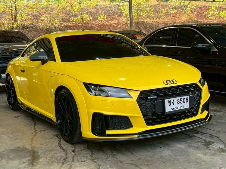 Audi Audi TT  2020 2.0 TFSI Quattro S Line 4WD Sedan เบนซิน ไม่ติดแก๊ส เกียร์อัตโนมัติ เหลือง รูปที่ 3