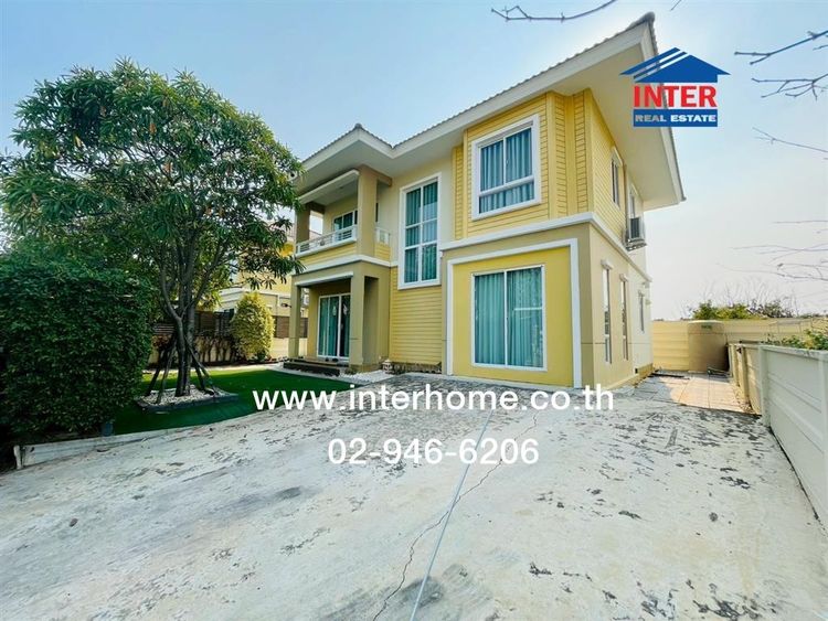 บ้านเดี่ยว 2 ชั้น 63 ตร.ว. หมู่บ้านดีไลท์ บางขุนเทียน-ชายทะเล ซอย24-2 ถนนพระราม 2 ถนนบางขุนเทียน-ชายทะเล เมืองสมุทรสาคร สมุทรสาคร