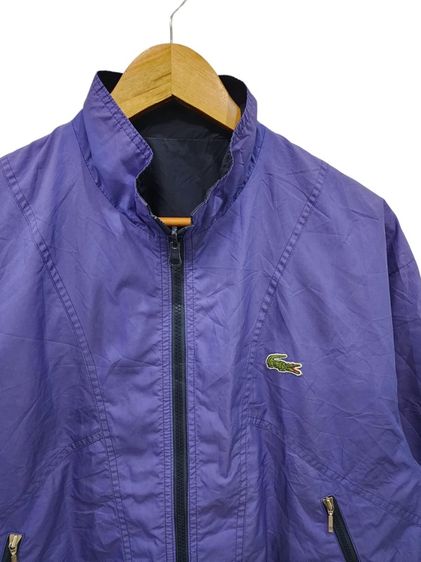 เสื้อแจ็คเก็ค LACOSTE ใส่ได้ 2 ด้าน แท้ 💯 size M วัดจริงขนาด อก 23 ยาว 26.5 นิ้ว สภาพดีมาก ดีเทลสวยทรงสวย ดีเทลสวย ตัดเย็บดีมาก รูปที่ 9