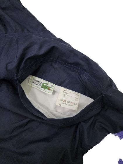 เสื้อแจ็คเก็ค LACOSTE ใส่ได้ 2 ด้าน แท้ 💯 size M วัดจริงขนาด อก 23 ยาว 26.5 นิ้ว สภาพดีมาก ดีเทลสวยทรงสวย ดีเทลสวย ตัดเย็บดีมาก รูปที่ 4